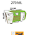 JOGO COPO ZUMBA 6PÇS 270ML - Imagem 1