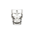 CANECA CHOPP DE VIDRO CAVEIRA 365ML 1159 - Imagem 1