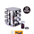 PORTA CONDIMENTO EM AÇO INOX 12 POTES FUY428 - Imagem 1