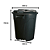 CESTO FECHADO C/ TAMPA 100LTS 9106ECO - Imagem 2