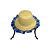 CHAPEU C/ RENDA E TRANÇA BP5273 - Imagem 1