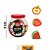 BORRACHA DIVERTIDA FRUTAS POTE C/25 YP8213 - Imagem 1