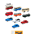 CARRINHO METAL COLEÇÃO FAST CAR 2543 - Imagem 1