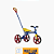 TRICICLO BABY DOG AZUL C/AM E VM - Imagem 1