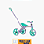 TRICICLO BABY DOG LILAS  C/ VD NATURE - Imagem 1