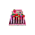 BRILHO LABIAL FRUTINHAS MARIA PINK BOX C/24 MP10045 - Imagem 1