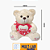 PELUCIA URSO 32CM FC2746 - Imagem 1