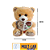 PELUCIA URSO 21CM CM-5027 - Imagem 1