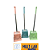 ESCOVA SANITARIA C/ SUPORTE DE PLASTICO CABO DE INOX 50CM VL0243 - Imagem 1