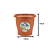 VASO REDONDO CERAMICA 700ML 1369 - Imagem 2