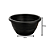 VASO REDONDO CUIA PRETO 3LTS 2596 - Imagem 2