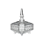 BOMBONIERE DE VIDRO TENERIFE 760ML 16199 - Imagem 1