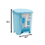 LIXEIRA RATTAN 6L AZUL BM2074 - Imagem 2