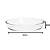 TRAVESSA DE VIDRO OVAL 1,5L RJ40525 - Imagem 2