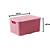 BM CAIXA RATTAN 7L ROSA BM2081 - Imagem 2