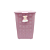 CESTO RATTAN 30L ROSA BM2086 - Imagem 1