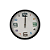 RELOGIO PAREDE 28CM FUT166 - Imagem 1