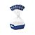 KIT CESTA CRISTALINO AZUL MARINHO G 32X24X11 13200206-AC - Imagem 1