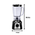 LIQUIDIFICADOR POWER MIX 700W PRETO - Imagem 3