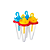 FORMA PICOLE GUARDA CHUVINHA 0113 - Imagem 1
