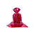 SAQ. P/ PRESENTE 15X22 METAL. C/50 UN PINK - Imagem 1