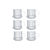 JOGO XICARA CAFE VIDRO ROBUSTA LINES 85ML 18158 - Imagem 1