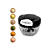 PROCESSADOR MANUAL DE ALIMENTOS 500ML 3 LAMINAS AX21054-A - Imagem 1