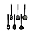 CONJUNTO UTENSILIO COZINHA ESSENCIAL 6PÇS 8491 - Imagem 1