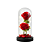DECORAÇÃO ROSA ETERNA COM CUPULA IDL2270 - Imagem 1