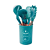 KIT TALHER SILICONE FLORIDA 13PÇS 6861 - Imagem 1