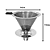 COADOR ECOLOGICO INOX 102 63420R - Imagem 2