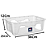 CAIXA ORGANIZADORA BAIXA 6LT 0122 - Imagem 2