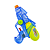 PISTOLA LANÇA AGUA WBU2482 - Imagem 1