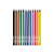 LAPIS COR 12 CORES PCT C/12 CARTELA 902122 - Imagem 1