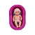 BONECA MY MABY NO BANHO SOLAPA 131 - Imagem 1