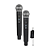 CONJUNTO 2 MICROFONES SEM FIO REC. KA-M87 - Imagem 1
