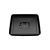 PRATO VASO QUAD. PRETO 29,5 CM 2831 - Imagem 1