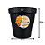 VASO RED. RATTAN PRETO 20LT 25822 - Imagem 2