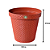 VASO RED. RATTAN TERRACOTA 20LT 25823 - Imagem 2