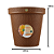 VASO RED. RATTAN TERRACOTA 36LT 25825 - Imagem 2