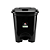 LIXEIRA QUADRADA ECOLOGIC C/PEDAL 14L 3042ECO - Imagem 1