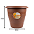 VASO REDONDO MEDIO TERRACOTA 25290 - Imagem 2