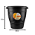 VASO REDONDO MED. PRETO 25289 - Imagem 2