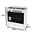 FOGAO 5 BC FENIX GLASS BRANCO - Imagem 3