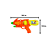 PISTOLA LANÇA AGUA 32CM TOYS-260510 - Imagem 3