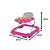 ANDADOR CONFORT ROSA 40005004 - Imagem 4