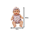 BONECA NENEQUINHA PAPINHA 630 - Imagem 3