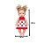 NENECA GRISSA BABY COM CABELO 656 - Imagem 3