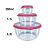 CONJ. 3 POTE RED. COM TRAVA SANREMO 706/57C - Imagem 2