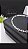 *Pulseira Cartie Cadeado Grossa 1x1 -19cm x  0,4mm em prata 925* - Imagem 1